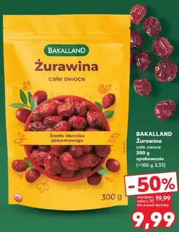 Kaufland BAKALLAND Żurawina całe owoce oferta