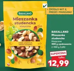 Kaufland BAKALLAND Mieszanka studencka klasyczna oferta