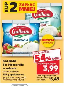 Kaufland GALBANI Ser Mozzarella w zalewie oferta