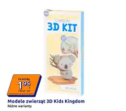 Action Modele zwierząt 3D Kids Kingdom oferta