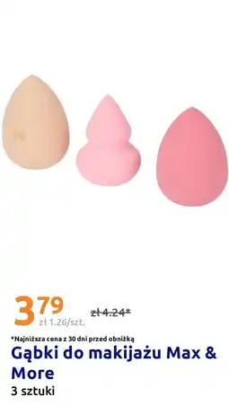 Action Gąbki do makijażu Max & More oferta
