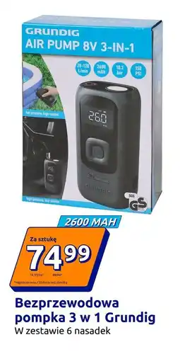 Action Bezprzewodowa pompka 3 w 1 Grundig oferta