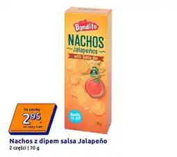 Action Nachos z dipem salsa Jalapeño 2 części | oferta