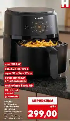 Kaufland PHILIPS Frytkownica beztłuszczowa NA210/20 oferta