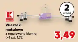 Kaufland Wieszaki metalowe oferta