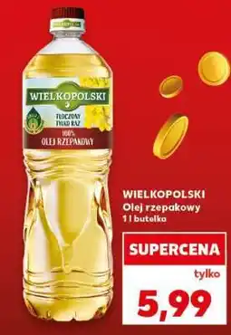 Kaufland WIELKOPOLSKI Olej rzepakowy 1L butelka oferta