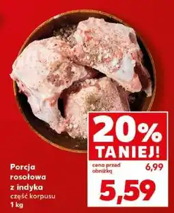 Kaufland Porcja rosołowa z indyka część korpusu 1 kg oferta