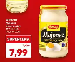 Kaufland WINIARY Majonez dekoracyjny 400 ml słoik oferta
