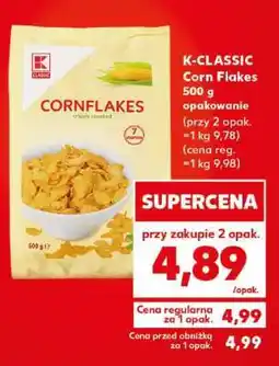 Kaufland K-CLASSIC Corn Flakes 500 g opakowanie oferta