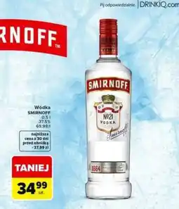 Carrefour Wódka SMIRNOFF oferta