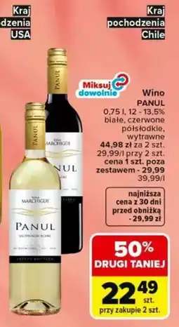 Carrefour Wino Panul oferta