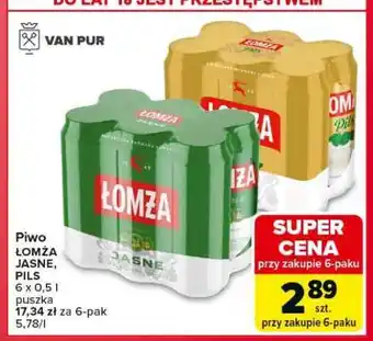 Carrefour ŁOMŻA JASNE, PILS oferta
