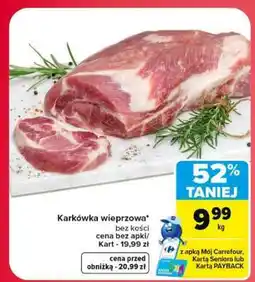 Carrefour Karkówka wieprzowa oferta