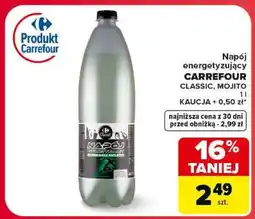 Carrefour Napój energetyzujący Carrefour oferta