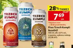 Auchan Piwo Trzech Kumpli BezalkØ oferta