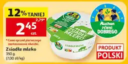 Auchan Zsiadłe mleko oferta