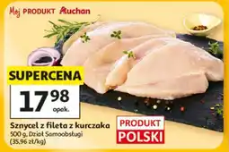 Auchan Sznycel z fileta z kurczaka oferta