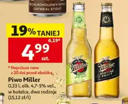 Auchan Piwo Miller oferta