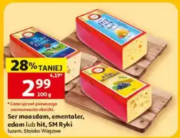 Auchan Ser maasdam, ementaler, edam lub hit, SM Ryki oferta