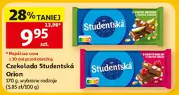 Auchan Czekolada Studentska Orion oferta