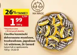 Auchan Ciastka kremówki oferta