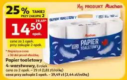 Auchan Papier toaletowy oferta