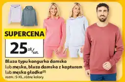 Auchan Bluza typu kangurka damska lub męska oferta