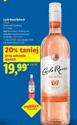 Lidl Carlo Rossi Refresh oferta