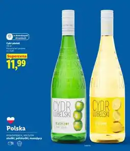Lidl Cydr Lubelski oferta