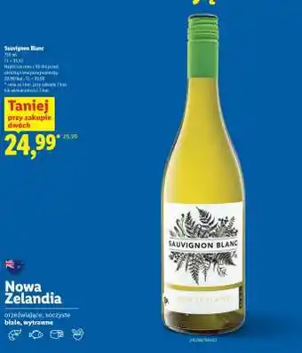 Lidl SAUVIGNON BLANC oferta