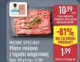 ALDI MIĘSNE SPECJAŁY Mięso mielone z łopatki wieprzowej oferta