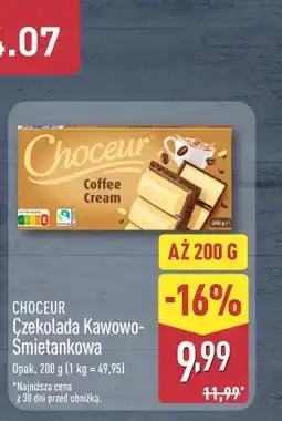 ALDI Choceur Czekolada Kawowo-Śmietankowa oferta