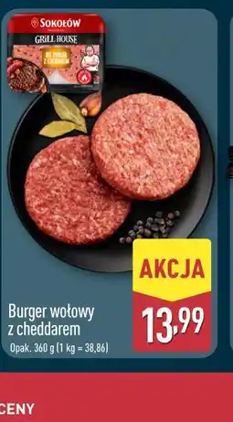 ALDI Burger wołowy z cheddarem oferta