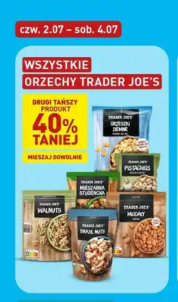 ALDI Wszystkie orzechy Trader Joe's oferta