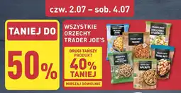 ALDI Wszystkie orzechy Trader Joe's oferta