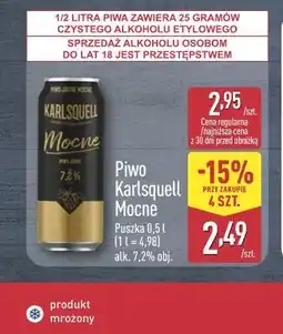 ALDI Karlsquell Piwo Mocne oferta