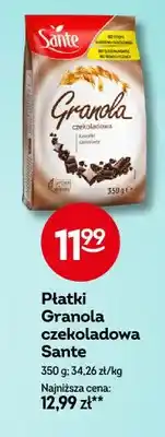 Żabka Płatki Granola czekoladowa Sante oferta
