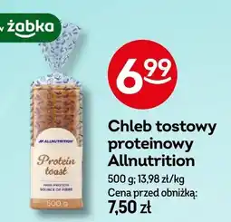 Żabka Chleb tostowy proteinowy Allnutrition oferta