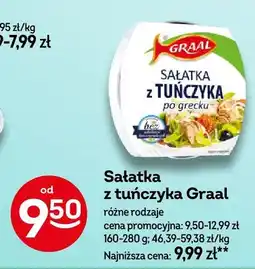 Żabka Sałatka z tuńczyka po grecku Graal oferta