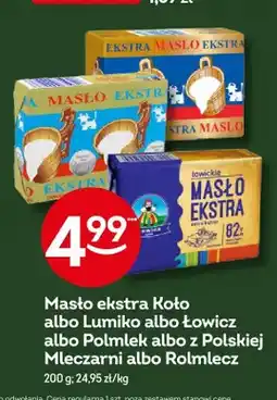 Żabka Masło ekstra z Polskiej Mleczarni oferta
