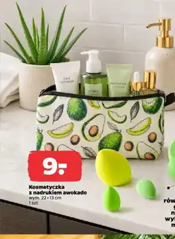 Netto Kosmetyczka z nadrukiem awokado oferta
