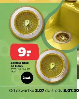 Netto Zestaw sitek do zlewu oferta
