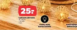 Netto Łańcuch LED boho oferta