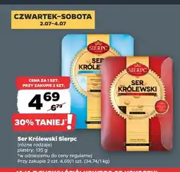 Netto Ser Królewski Sierpc plastry oferta