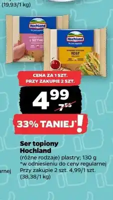 Netto Ser topiony Hochland plastry oferta