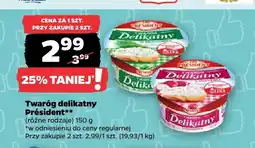 Netto Twaróg delikatny Président oferta