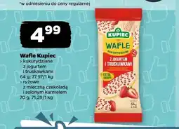 Netto Wafle kukurydziane Kupiec z jogurtem i truskawkami oferta