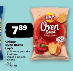 Netto Chipsy Lay's Oven Baked grillowana papryka oferta