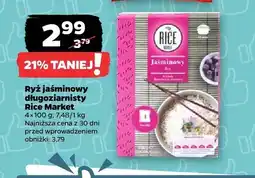 Netto Ryż jaśminowy długoziarnisty Rice Market 4-pak oferta