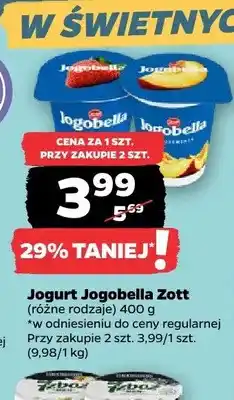 Netto Jogurt Jogobella Zott oferta